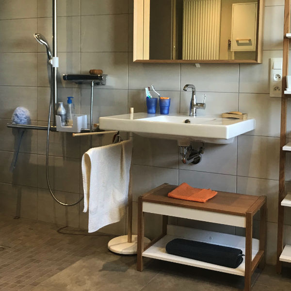 Aménagement douche senior